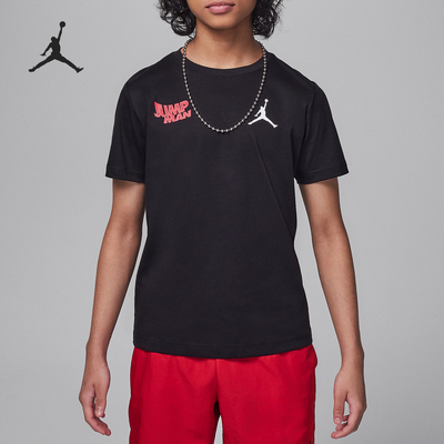 耐克大童运动透气休闲短袖