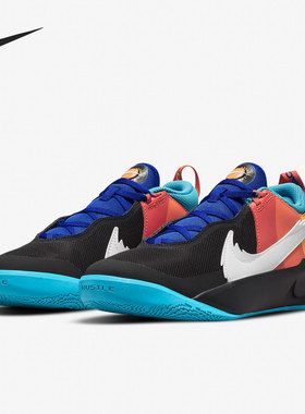 Nike/耐克正品Team Hustle D 10 (GS) 女子大童篮球鞋 DO6140-001