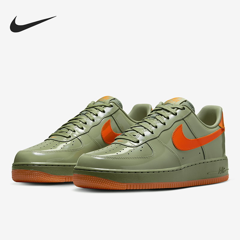 Nike/耐克正品Air Force 1男女运动低帮轻便透气板鞋HJ9118-386