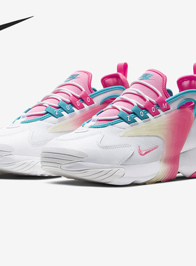 Nike/耐克正品ZOOM 2K女子系带低帮时尚运动休闲鞋CU2988-166