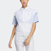 女士运动高尔夫拉链背心马甲HT0020 新款 Adidas 阿迪达斯正品