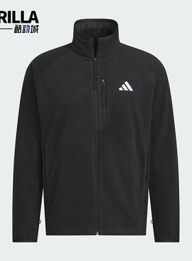 Adidas/阿迪达斯正品FLEECE JACKET男女休闲保暖日常外套KF5212