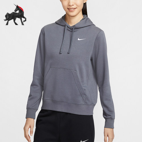 Nike/耐克正品TEAM CLUB女士针织运动保暖宽松卫衣IB8897-021