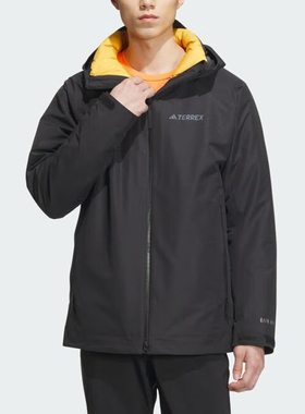 Adidas/阿迪达斯正品户外运动男子三合一保暖冲锋衣IL8972