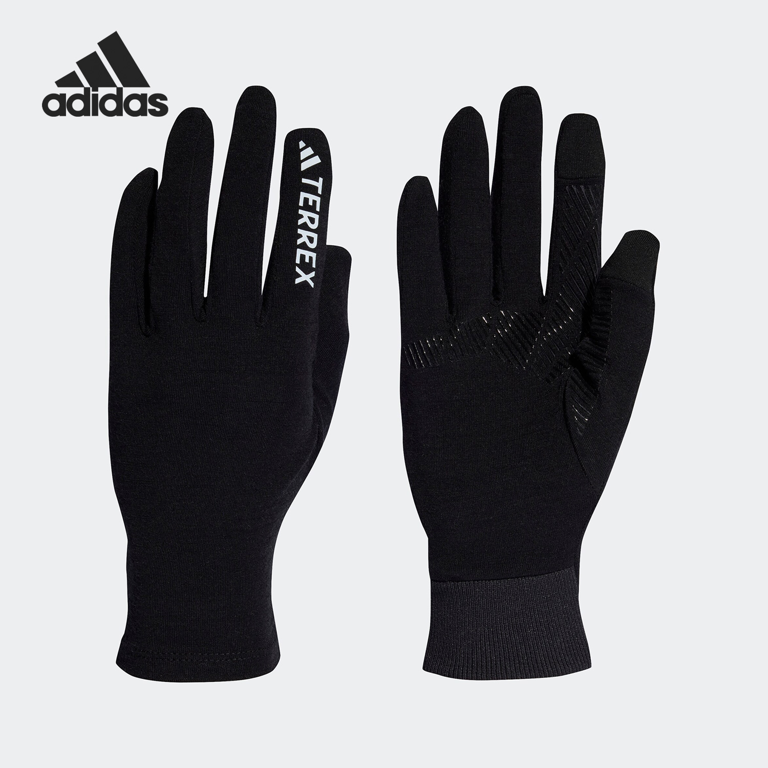 Adidas/阿迪达斯正品TERREX户外保暖运动徒步登山手套HS7987