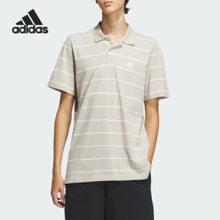 阿迪达斯官方正品 2024新款 男士 IT3921 Adidas 运动休闲短袖 POLO衫