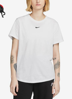 Nike/耐克正品夏季新款休闲女子运动短袖T恤DX7905-100