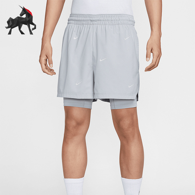 Nike/耐克正品KD DNA男士二合一篮球训练经典透气短裤HJ4216-012