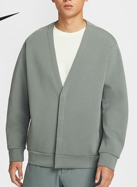 Nike/耐克正品2025春秋男士双面针织宽松休闲开衫HQ6949-084
