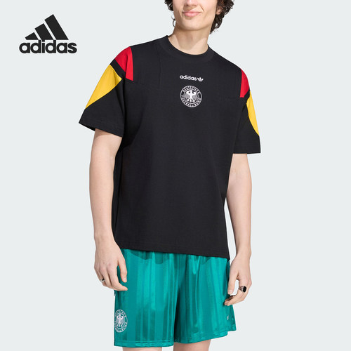 Adidas/阿迪达斯正品三叶草男士透气休闲时尚短袖T恤KY7083