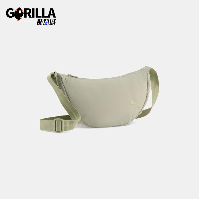 Puma/彪马正品新款女士简约户外拉链经典运动休闲单肩包091716-02