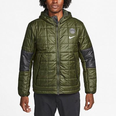 Nike/耐克正品巴黎圣日耳曼男子加绒连帽夹克棉服DN3153-325