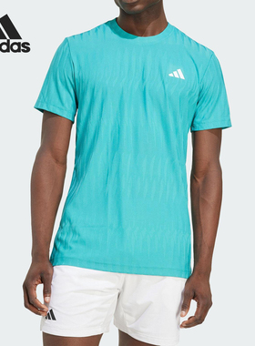 Adidas/阿迪达斯正品T-SHIRT男士套头足球运动透气圆领短袖JW9851