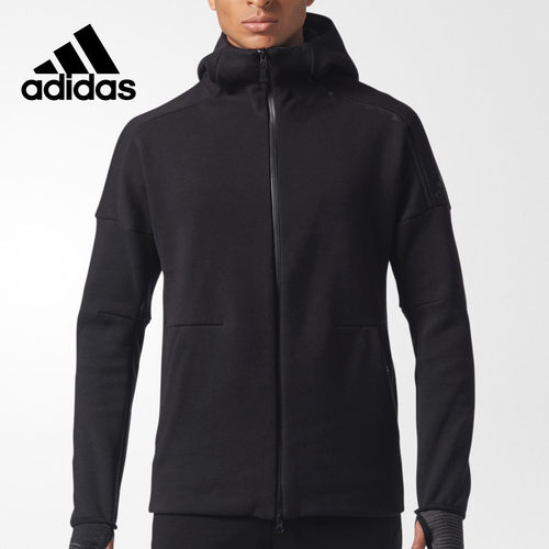 Adidas/阿迪达斯正品ZNE冬季男子运动型格连帽休闲外套夹克CD6711