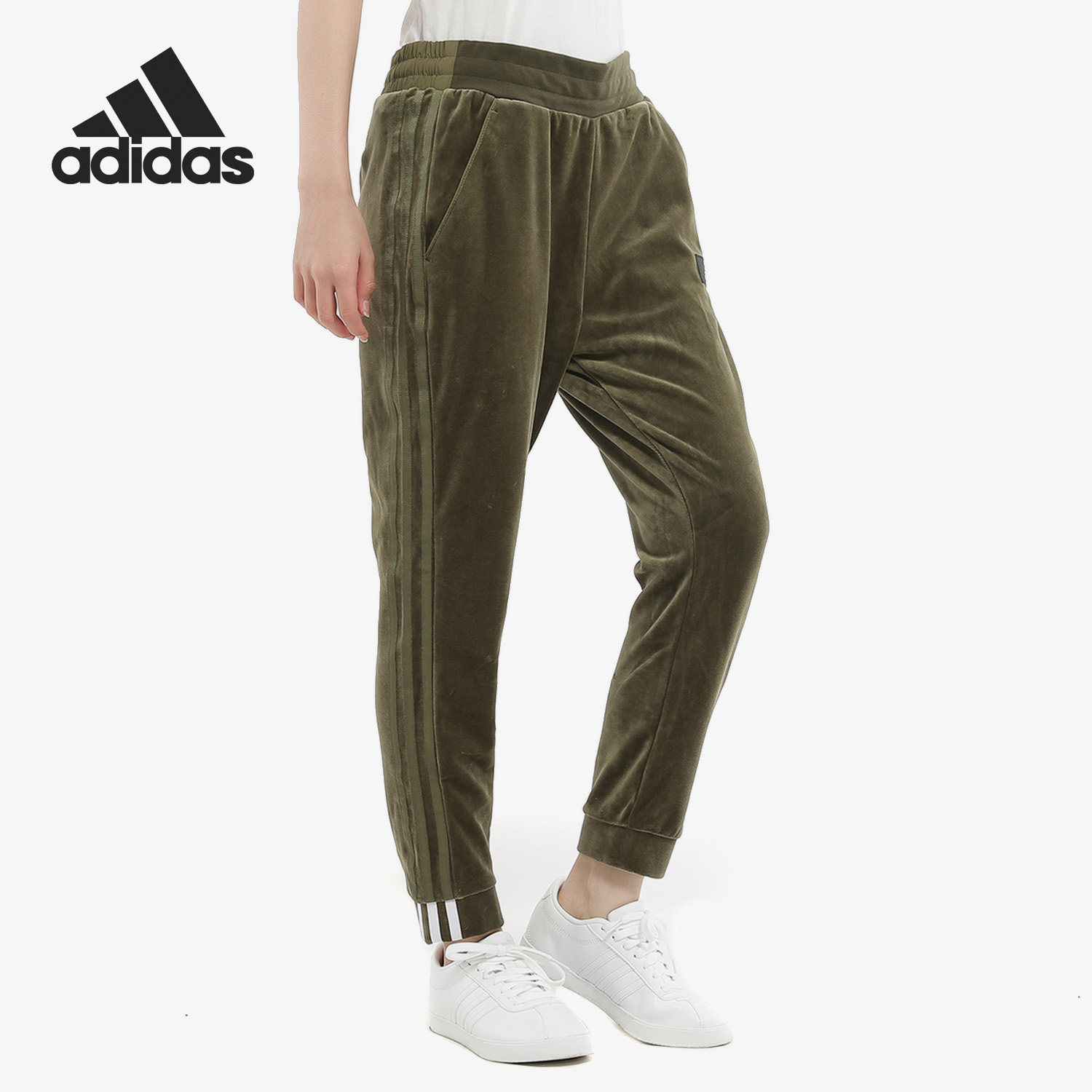Adidas/阿迪达斯正品运动裤子休闲裤宽松小脚长裤FR5972