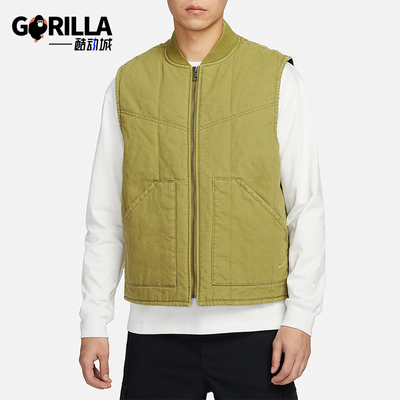 Nike/耐克男士立领棉马甲