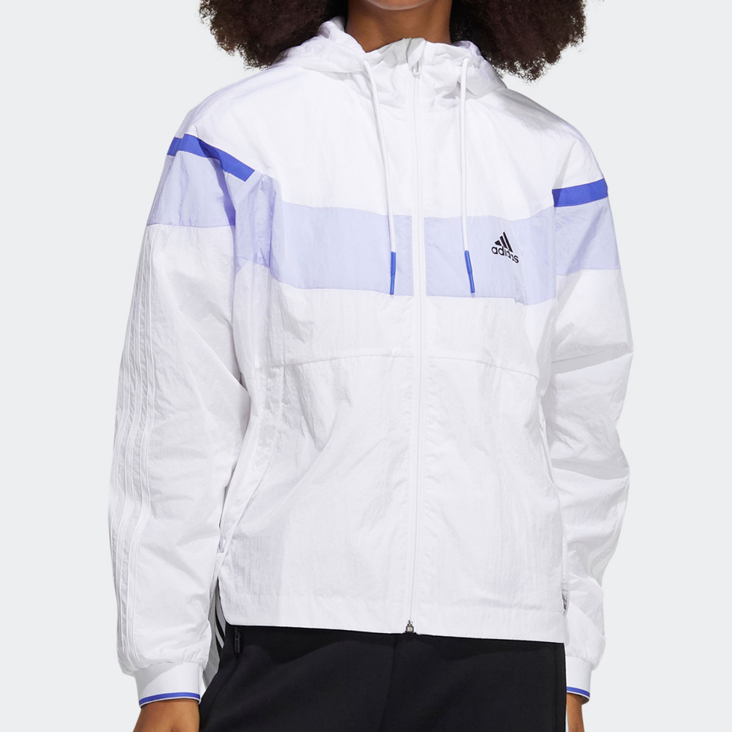 阿迪达斯女子休闲运动夹克外套