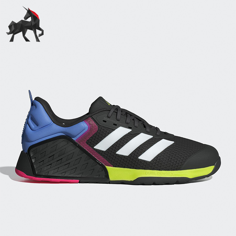 Adidas/阿迪达斯正品DROPSET 3男士耐磨运动缓震力量训练鞋JR1667