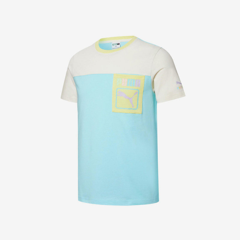 Puma/彪马正品夏季男女运动透气拼接户外圆领短袖533996-62,运动服/休闲服装,运动T恤,淘宝优惠券,粉丝福利购,淘宝优惠卷