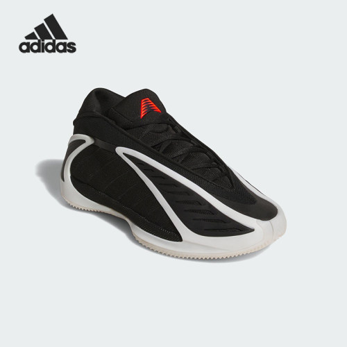 Adidas/阿迪达斯正品2025秋季款男士运动中帮系带篮球鞋JS3508