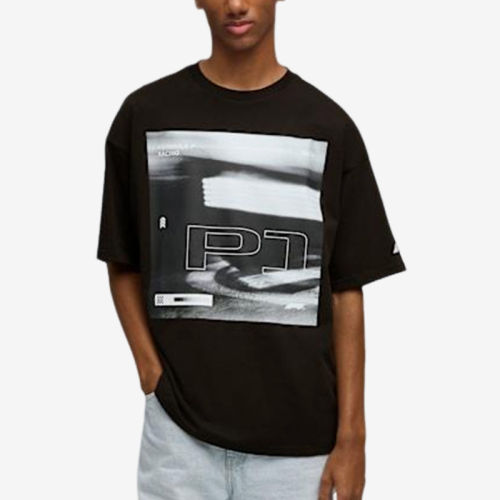 PUMA彪马正品F1 Lifestyle Racing男款赛车印花短袖632992-01