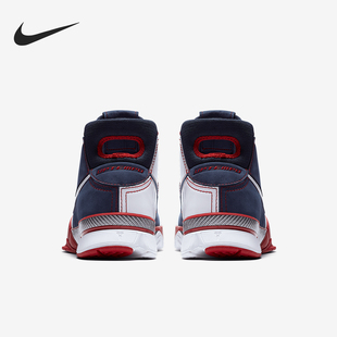 耐克正品 AQ2728 运动男士 潮流系带减震篮球鞋 400 时尚 Nike