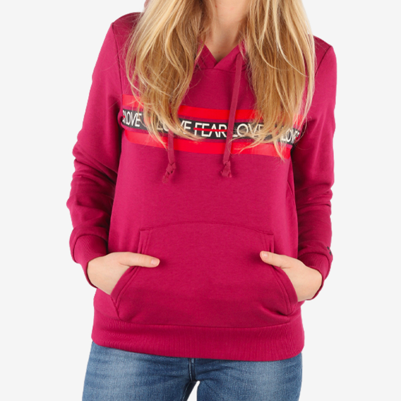 Converse/匡威正品新款女子宽松透气连帽卫衣套头衫10017330-A02