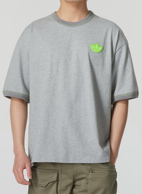 Adidas/阿迪达斯正品三叶草男士经典复古透气休闲圆领短袖JJ4363