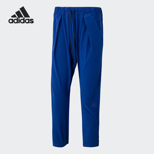 Adidas 新款 女子健身弹力梭织运动长裤 DJ2921 阿迪达斯官方正品