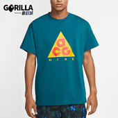 耐克正品 户外图案透气运动短袖 夏季 Nike 新款 男士 CV1533 381