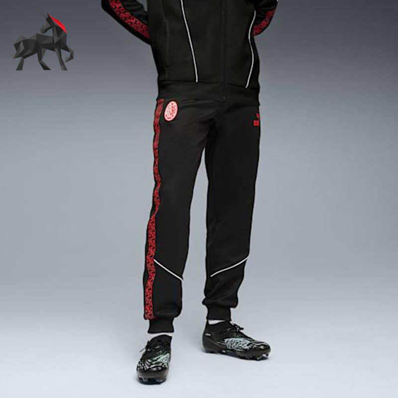 Puma/彪马正品2025夏季款男女运动训练足球经典透气长裤782608-04