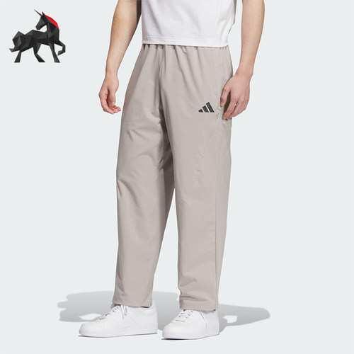 Adidas/阿迪达斯正品BOTTOMS男士休闲梭织户外运动简约长裤KB5178