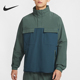 薄绒保暖拼接立领卫衣FV8763 Nike 338 新款 男士 耐克正品 秋季