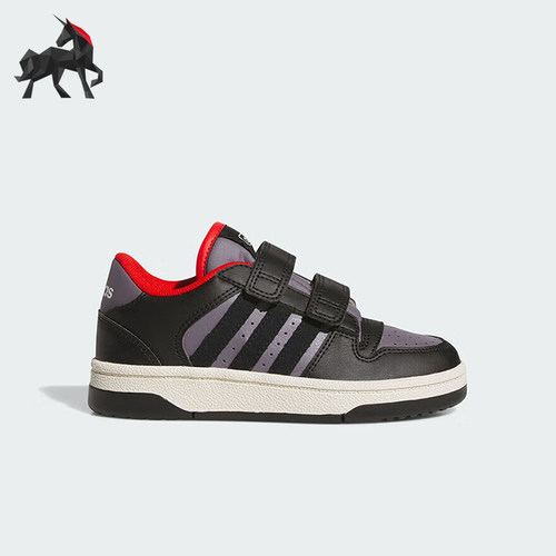 Adidas/阿迪达斯正品BREAK START小童魔术贴经典运动篮球鞋JQ0097