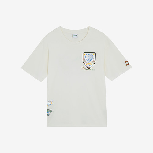 Puma/彪马情侣款短袖T恤