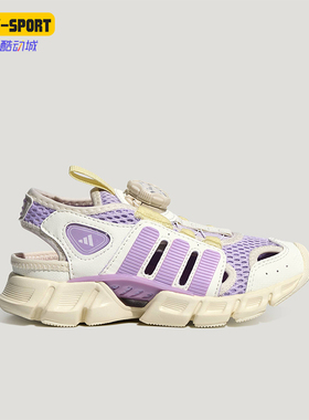 Adidas/阿迪达斯正品夏季款大童轻便凉快经典时尚低帮凉鞋KJ9504
