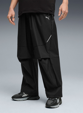 Puma/彪马正品TrackPants防风防水梭织男女经典休闲长裤636862-01