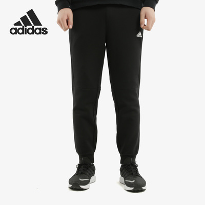 Adidas/阿迪达斯正品男子舒适透气运动休闲针织长裤 EH3769