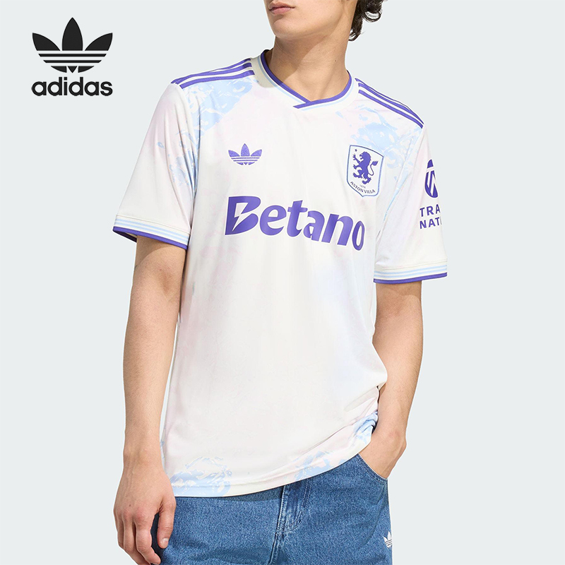 Adidas/阿迪达斯正品夏季男士透气轻盈训练足球球衣短袖T恤KA0859