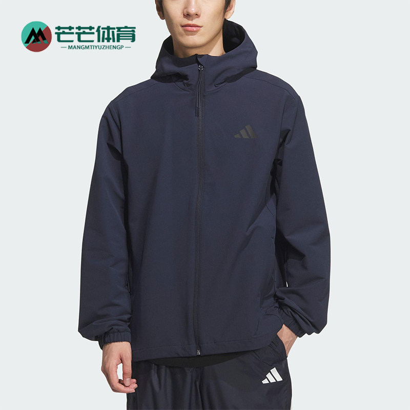 Adidas/阿迪达斯正品V SFT SHELL JK男女休闲运动宽松外套KF5223