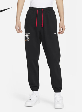 Nike/耐克正品新款男士印花加绒休闲运动束脚裤FD4062-010