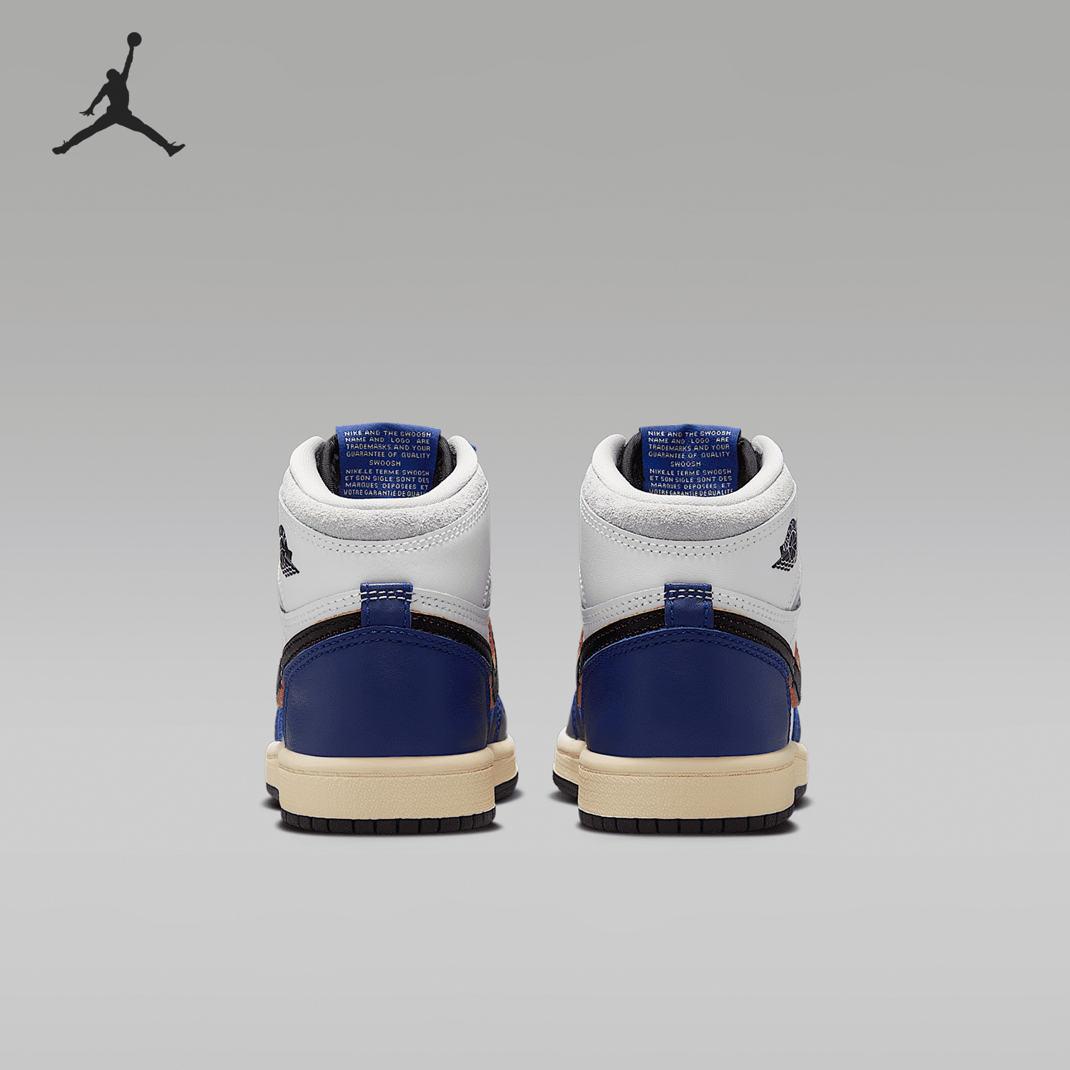 Nike/耐克正品 JORDAN小童高帮复古潮流运动休闲鞋FD1412-100