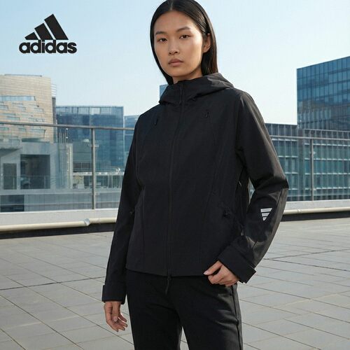 Adidas/阿迪达斯正品FOS FUTURE女士拒水梭织夹克外套KC2713