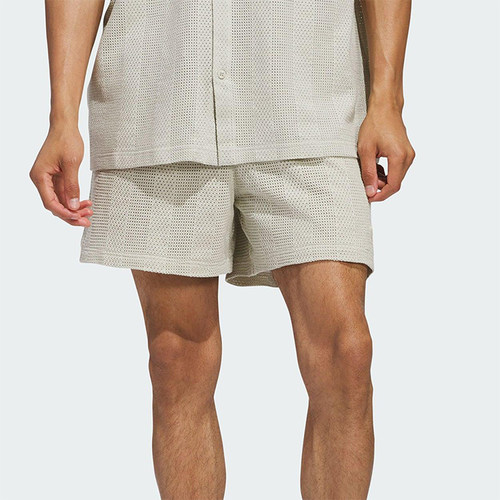 Adidas/阿迪达斯正品2025男女运动训练针织经典休闲短裤JP0654