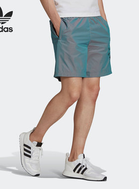 Adidas/阿迪达斯正品 ST SHORT HL 三叶草男子运动短裤H41403