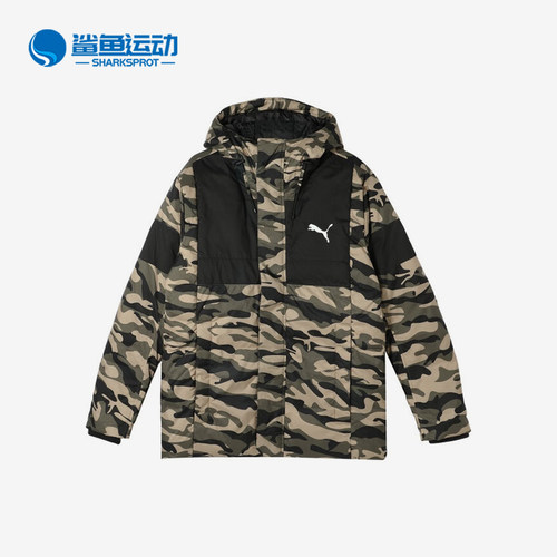 Puma/彪马正品男士休闲舒适保暖时尚经典连帽短款羽绒服686183-50
