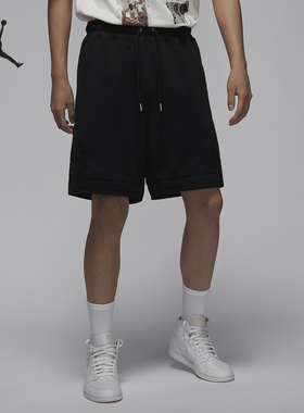 Nike/耐克正品JORDAN男士薄绒针织宽松运动短裤FV7258-010