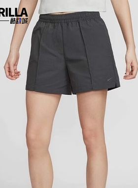 Nike/耐克正品2025夏季款女士梭织运动经典休闲短裤FV6623-060