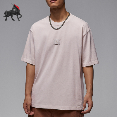 Nike/耐克正品JORDAN男士圆领挺括舒适简约运动短袖HQ8939-104