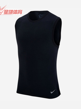 Nike/耐克正品Dri-FIT运动背心新款男经典黑色运动背心CN9819-010